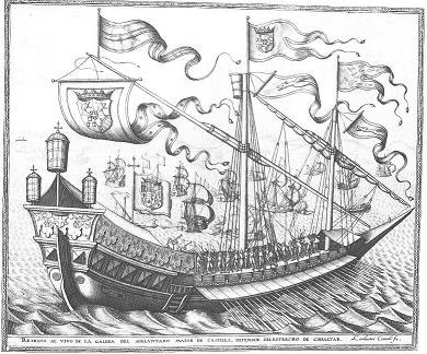 GALERA DEL ADELANTADO MAYOR DE CASTILLA ARCHIVO